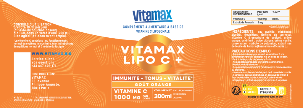 Vitamax Lipo C + Vitamine C Liposomale