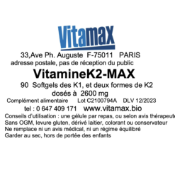 Vitamine K2 Max